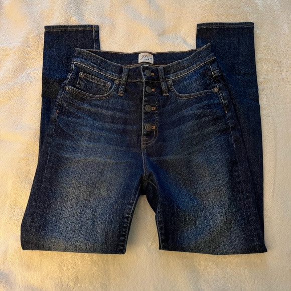 JCREW 10inch High Rise Toothpick Jean - Picture 2 of 4